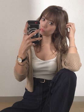 「perkyroom」｜「アイテム（パンツ）」を使った、CANAさん（レディース・162cm）の夏コーディネート