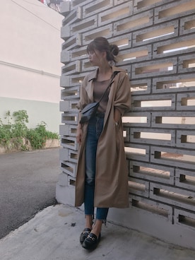 CANAさん（レディース・162cm）の秋コーディネート