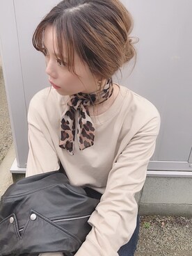 「GRL（グレイル）のアイテム（ピアス（両耳用））」を使った、CANAさん（レディース・162cm）の冬コーディネート