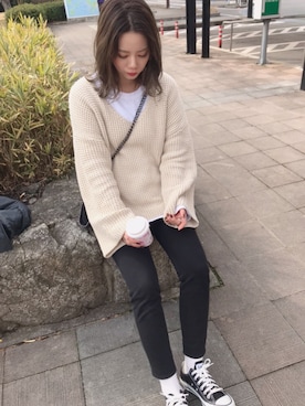 CANAさん(レディース・162cm)の冬コーディネート