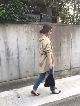 CANAさん（レディース・162cm）の春コーディネート