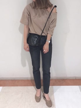 CANAさん（レディース・162cm）の春コーディネート