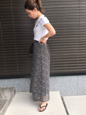 CANAさん（レディース・162cm）の夏コーディネート