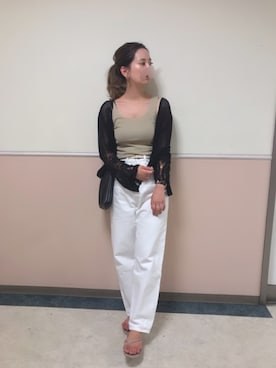 CANAさん（レディース・162cm）の夏コーディネート