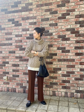 「LIAN」｜CANAさん（レディース・162cm）の秋コーディネート
