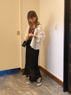 「LIAN」｜CANAさん（レディース・162cm）の冬コーディネート