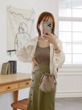 「LIAN」｜CANAさん（レディース・162cm）の春コーディネート