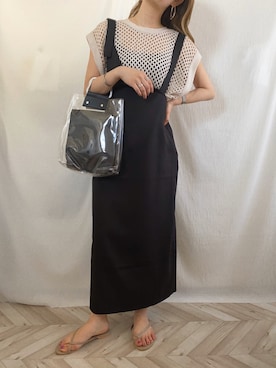 CANAさん（レディース・162cm）の春コーディネート