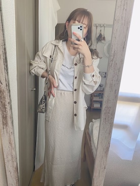 「ゴールディ」｜CANAさん（レディース・162cm）の春コーディネート