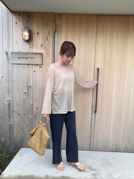 CANAさん（レディース・162cm）の夏コーディネート