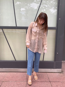 CANAさん（レディース・162cm）の夏コーディネート