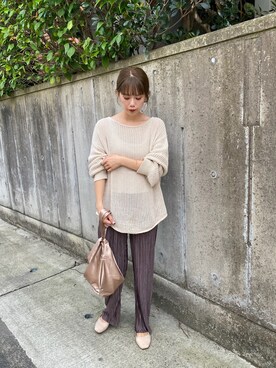 CANAさん（レディース・162cm）の秋コーディネート