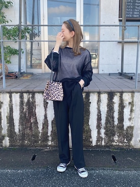 CANAさん（レディース・162cm）の冬コーディネート