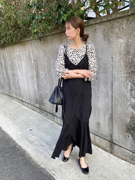 CANAさん（レディース・162cm）の春コーディネート