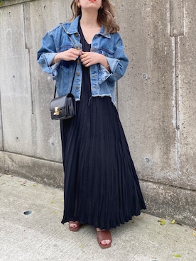 CANAさん（レディース・162cm）の春コーディネート