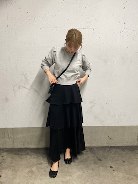 CANAさん（レディース・162cm）の春コーディネート