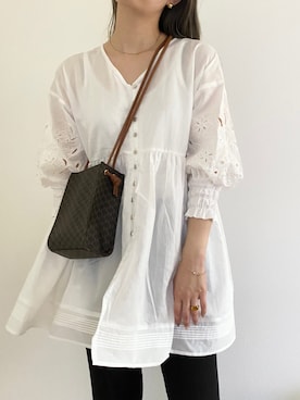 CANAさん（レディース・162cm）の春コーディネート