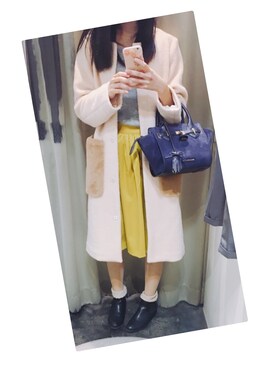 yui*さん(レディース・165cm)の冬コーディネート