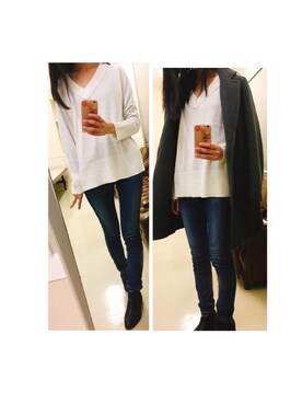 yui*さん（レディース・165cm）の冬コーディネート