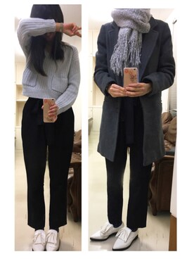 yui*さん(レディース・165cm)の冬コーディネート