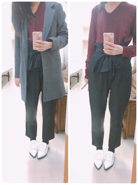 yui*さん(レディース・165cm)の冬コーディネート