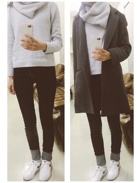 yui*さん（レディース・165cm）の冬コーディネート