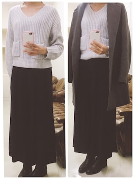 yui*さん(レディース・165cm)の冬コーディネート