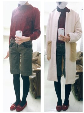 yui*さん（レディース・165cm）の冬コーディネート