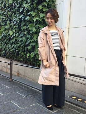 「relume」｜sena*さん（レディース・160cm）の春コーディネート