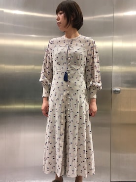 「mame（マメ）のアイテム」を使った、わたなべさん（レディース・163cm）の冬コーディネート