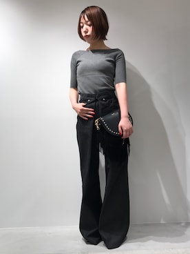 「ENFOLD（エンフォルド）のアイテム」を使った、わたなべさん（レディース・163cm）の夏コーディネート