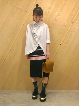 「AKIRA NAKA」｜わたなべさん（レディース・163cm）の夏コーディネート