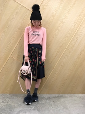 「SALAR（サラ）のアイテム」を使った、わたなべさん（レディース・163cm）の秋コーディネート