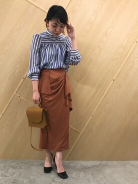 わたなべさん（レディース・163cm）の秋コーディネート