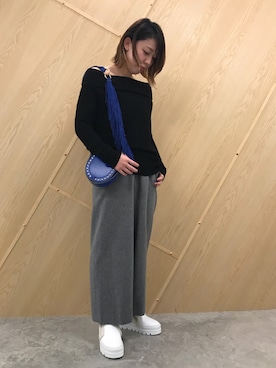 「ENFOLD」｜わたなべさん（レディース・163cm）の秋コーディネート