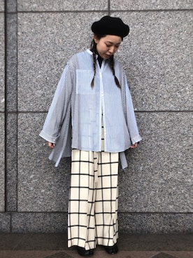 わたなべさん（レディース・163cm）の冬コーディネート