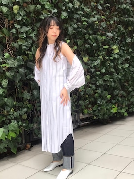 「beautiful people」｜わたなべさん（レディース・163cm）の冬コーディネート