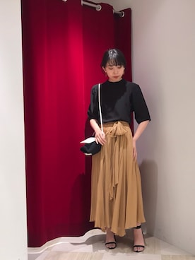 「RITO（リト）のアイテム」を使った、わたなべさん（レディース・163cm）の夏コーディネート