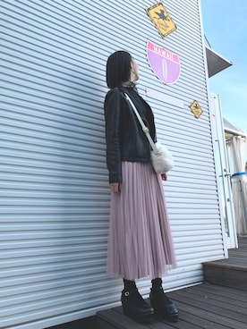 「おしゃれカフェ」｜ayanaさん（レディース・159cm）の秋コーディネート