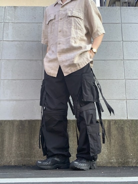 「アイテム（福袋/福箱、シルバー系）」を使った、raikiさん（メンズ・176cm）の夏コーディネート