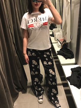 「ZARA WOMAN（ザラウーマン）のアイテム（チノパンツ）」を使った、LAm_Morpheusさん（レディース・169cm）の秋コーディネート