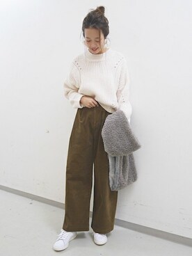 SAAYANさん(レディース・166cm)の秋コーディネート