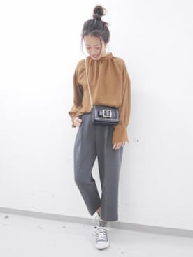 SAAYANさん（レディース・166cm）の冬コーディネート