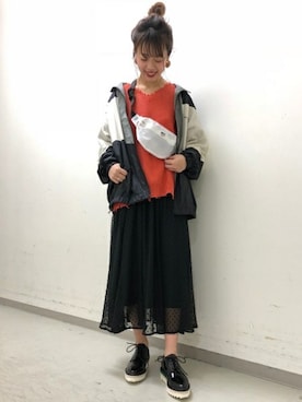 SAAYANさん（レディース・166cm）の冬コーディネート