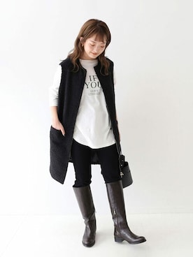 ayumiさん(レディース・159cm)の秋コーディネート
