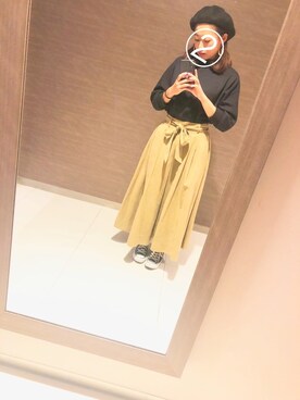 「アイテム（ピアス（両耳用））」を使った、Rinkäさん（レディース・155cm・20代）の秋コーディネート
