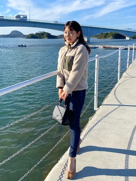 「足袋」｜「アイテム（その他アウター）」を使った、@imayaka28さん（レディース・151cm）の冬コーディネート