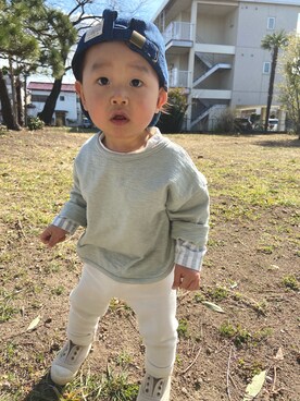 「１歳」｜kotakotaroさん（キッズ・80cm）の春コーディネート