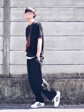 「URBAN RESEARCH Sonny Label（アーバンリサーチサニーレーベル）のアイテム（その他トップス）」を使った、ダイキさん（メンズ・189cm）の春コーディネート