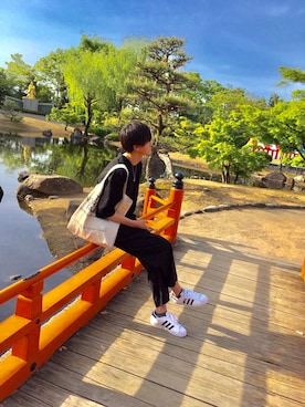 「懐かしい」｜ダイキさん（メンズ・189cm）の夏コーディネート